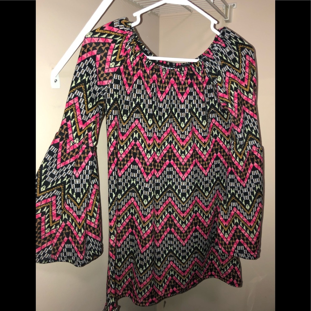 Bell sleeve dress